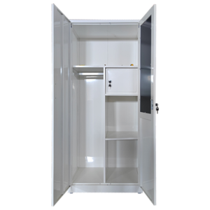 KD Flat Packing 2 Door india Steel Furniture metal bedroom Wardrobe