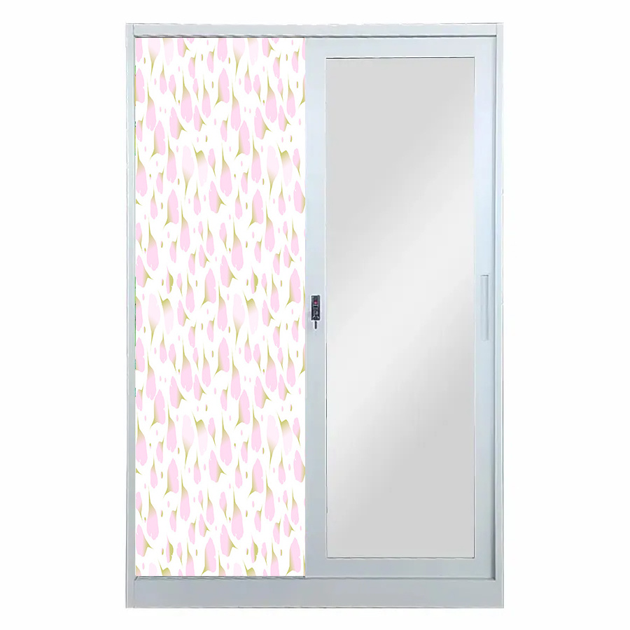 Various Colors Wardrobe With Mirror Painted Armoire Sliding Door Wardrobe Closet