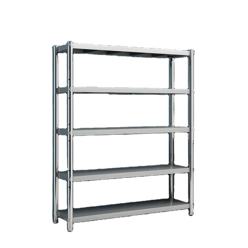 Warehouse metal Storage Rack Shelf Medium-Duty Shelving (Four shelves)