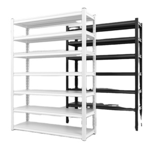 Warehouse metal Storage Rack Shelf Medium-Duty Shelving (Four shelves)