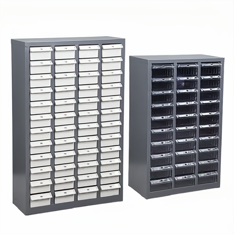 Heavy Duty Garage Plastic Hardware Tool Parts 48/75/100 Drawers Storage Cabinet