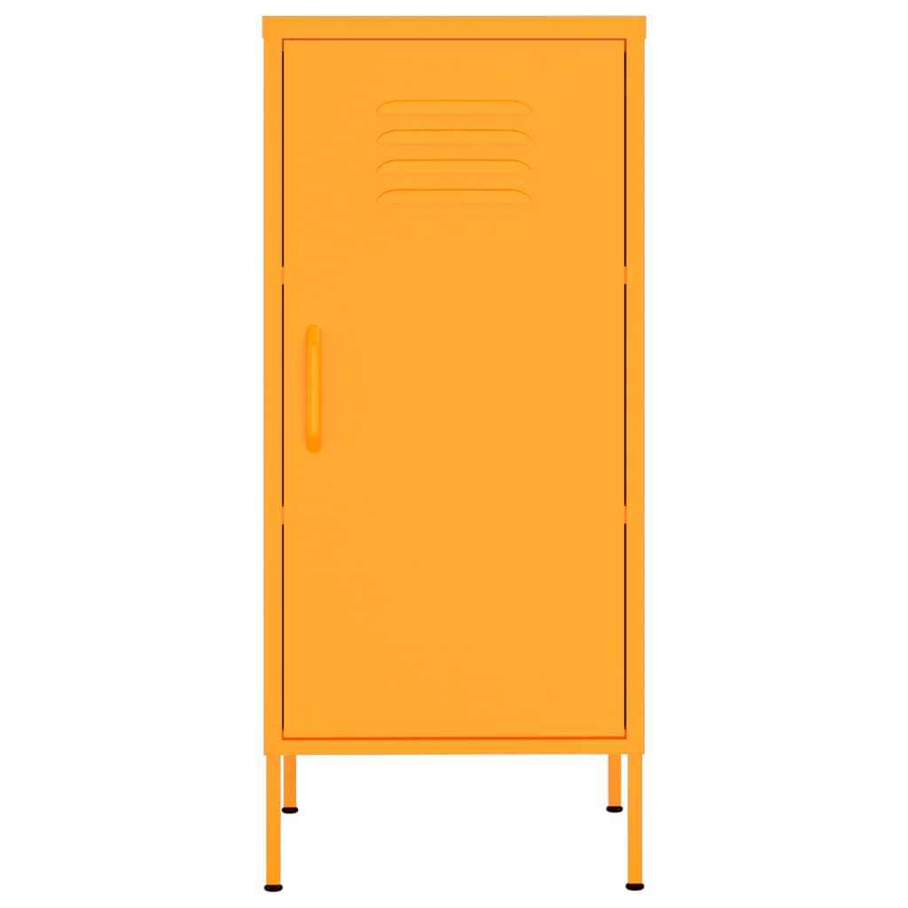 Small Locker Living Room Steel Side Storage Organizer Cabinet Single Door