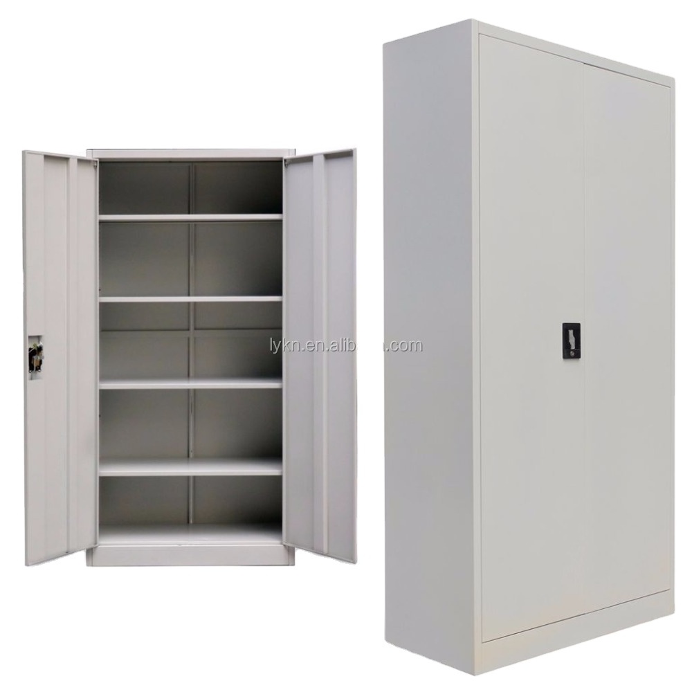 KeNing Office Cabinet Metal Storage  Hirsh Shelves Garage Tool Steel Locker