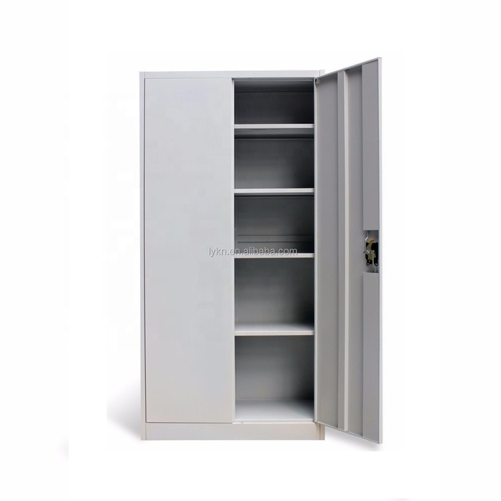 KeNing Office Cabinet Metal Storage  Hirsh Shelves Garage Tool Steel Locker