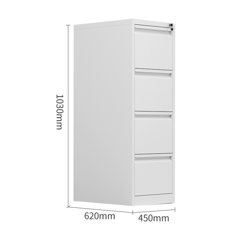 Wholesale popular filing cabinet 4 drawers with card holder vertical file storage cabinet