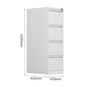 Wholesale popular filing cabinet 4 drawers with card holder vertical file storage cabinet