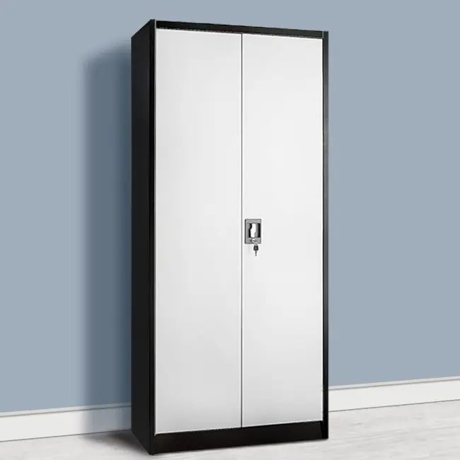 Steel cabinet 2 door steel filing cabinet  metal cupboard office filing storage cabinet locker