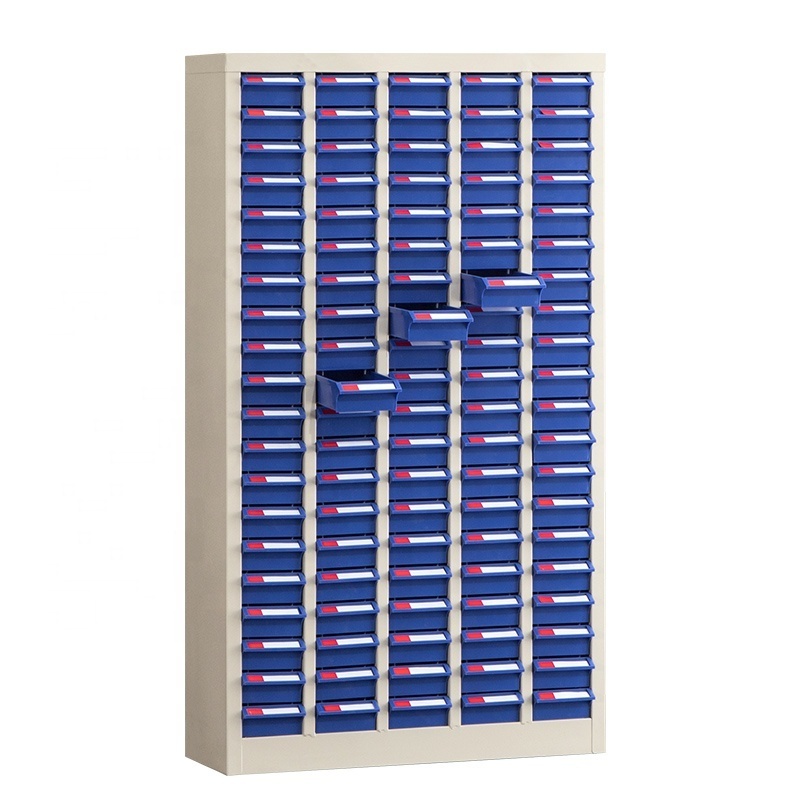 Heavy Duty Garage Plastic Hardware Tool Parts 48/75/100 Drawers Storage Cabinet