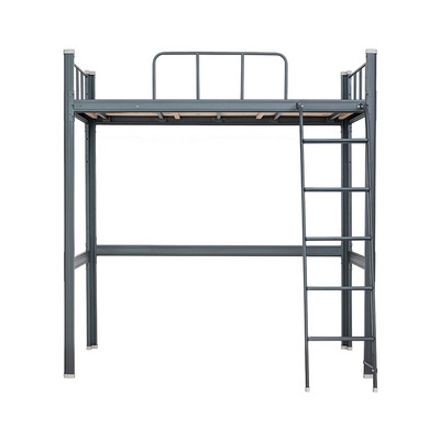 New design double queen size bed good quality heavy duty steel metal loft bed adult steel bunk bed