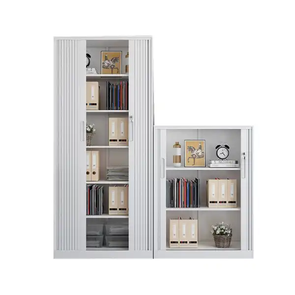 Wholesale Office 2 Sliding Doors Storage Tambour Cabinet