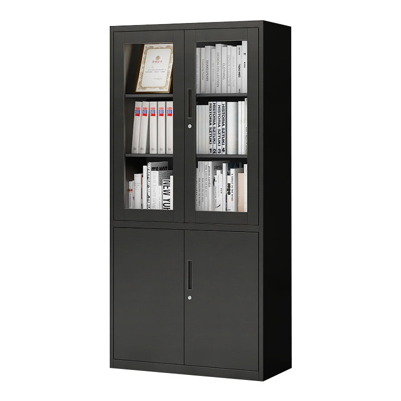 KD 2 door metal glass door medicine cabinets/steel cupboard store design/storage office furniture suppliers