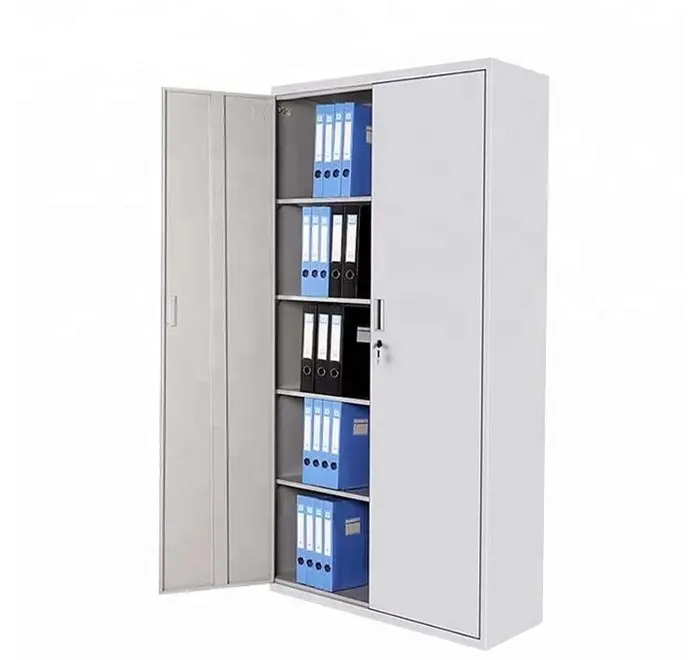 Steel cabinet 2 door steel filing cabinet  metal cupboard office filing storage cabinet locker