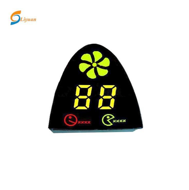 Popular round 7 seg fpc mini oled display for regulator LCD Display