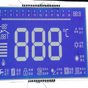 lcd alphanumeric display i2c 2 digit 7 segment monochrome kitchen ware instrument