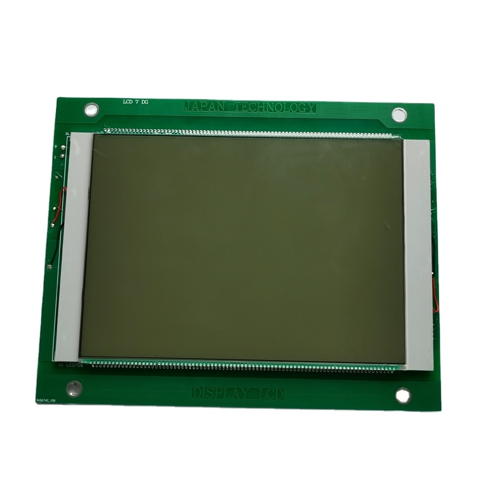 Custom Monochrome 7 Segment 20 Digits 886 Tn Htn Type Positive Lcd Lcm Display With Controller Board For Fuel Dispenser