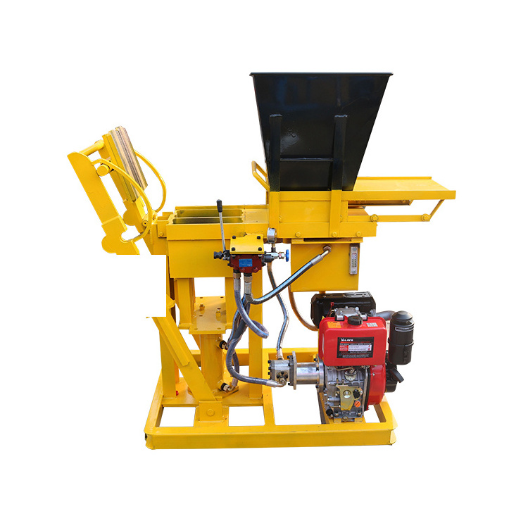 interlocking soil brick press machine 2023