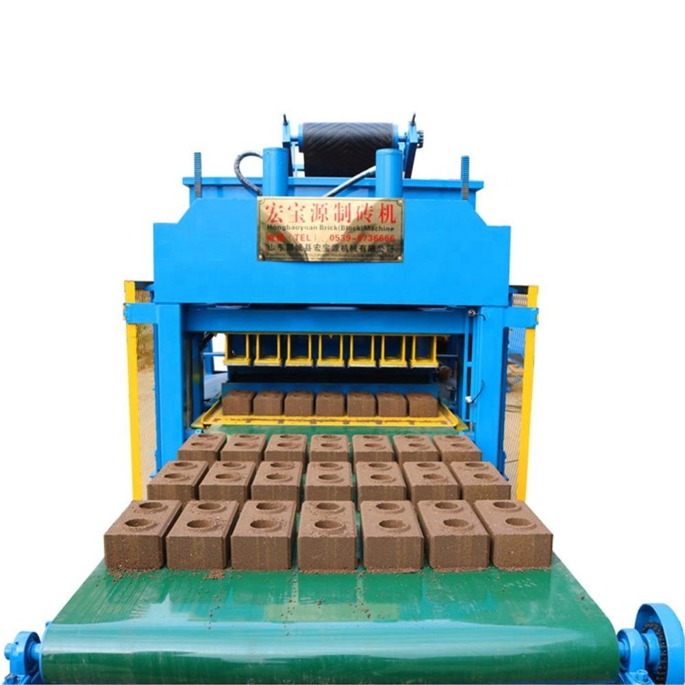 Nepal red soil brick machine 7-10 super full automatic lego clay interlocking brick making