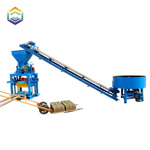 Semi-Automatic Concrete Coal Gangue Vibrated Block Brick Making Machine UK