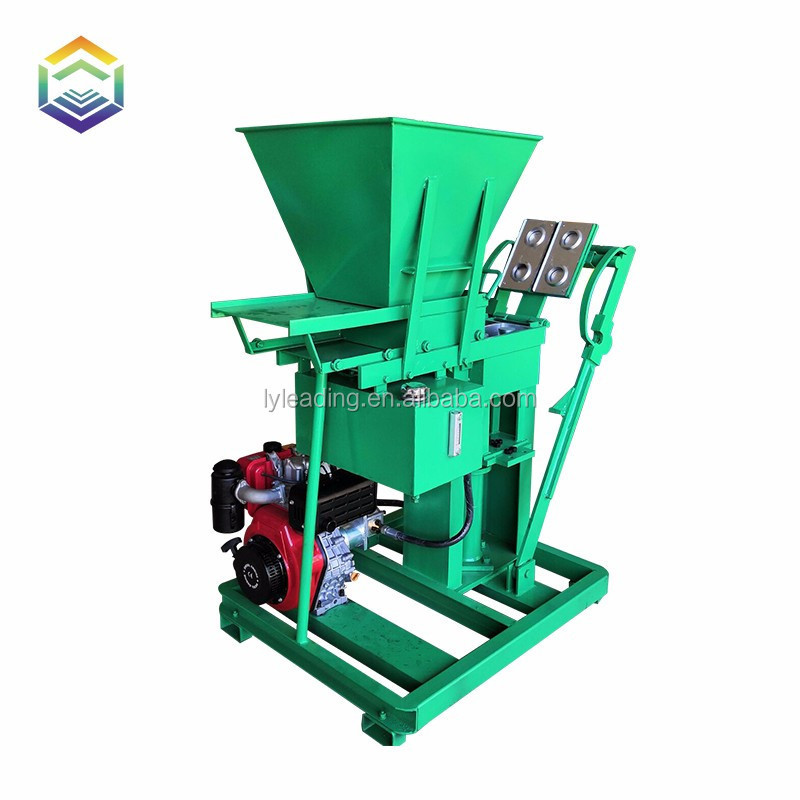 interlocking soil brick press machine 2023