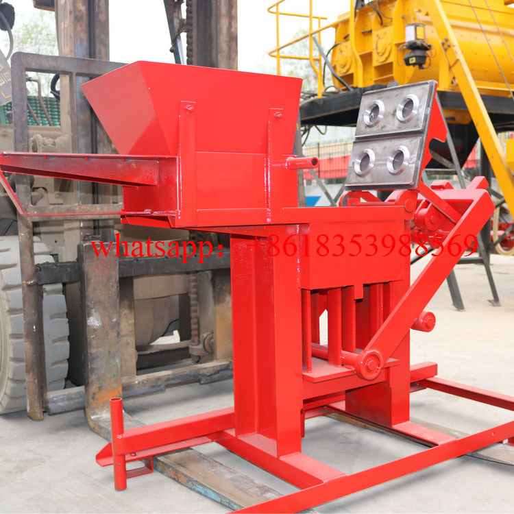 QMR 2-40 Manual Hand Operated Clay Brick Press Making Machines Suppliers In China For Sale