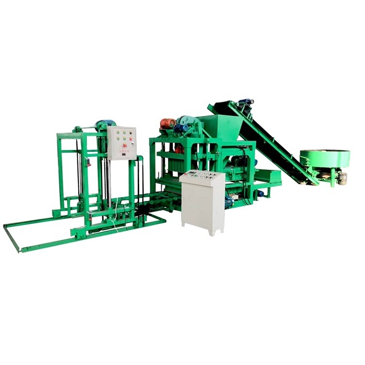 QT4-25 Auto Cement Brick Block Making Machine Equipment For The Production Of Concrete Block Price In Kerala