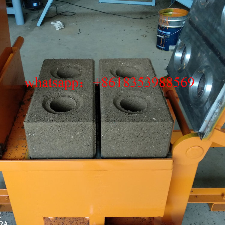 QMR 2-40 Manual Hand Operated Clay Brick Press Making Machines Suppliers In China For Sale