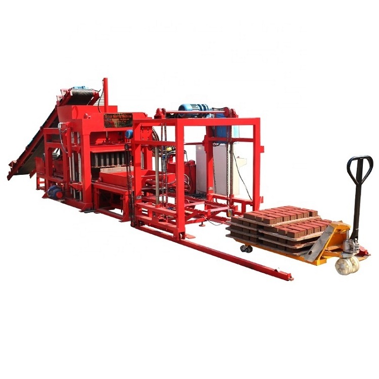 Factory QT4-20 Paving Block Brick Making Stone Driveway Machine Kenya ...