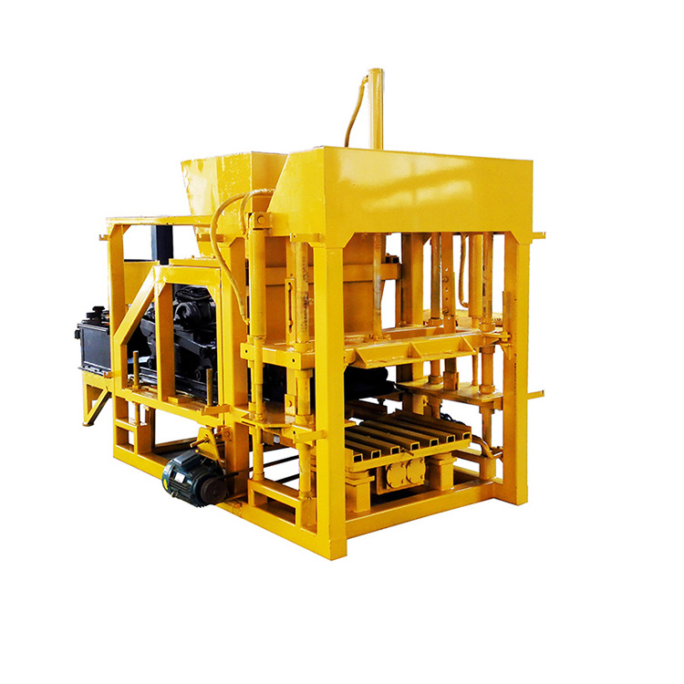 QT4-20 Full Automatic Concrete Hollow Block Bricks Making Machine Maker Manufacturer Price In India China