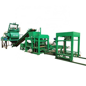 QT4-20 Full Automatic Concrete Hollow Block Bricks Making Machine Maker Manufacturer Price In India China