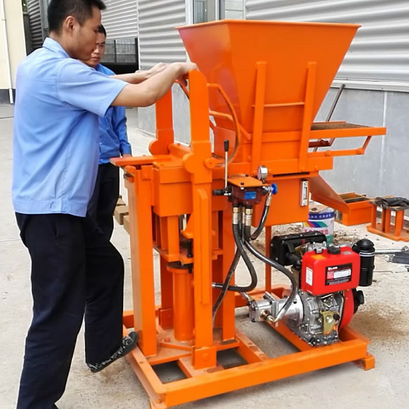 Mexican Small Manual Red Clay Interlocking Brick Making Machine Price For Sale