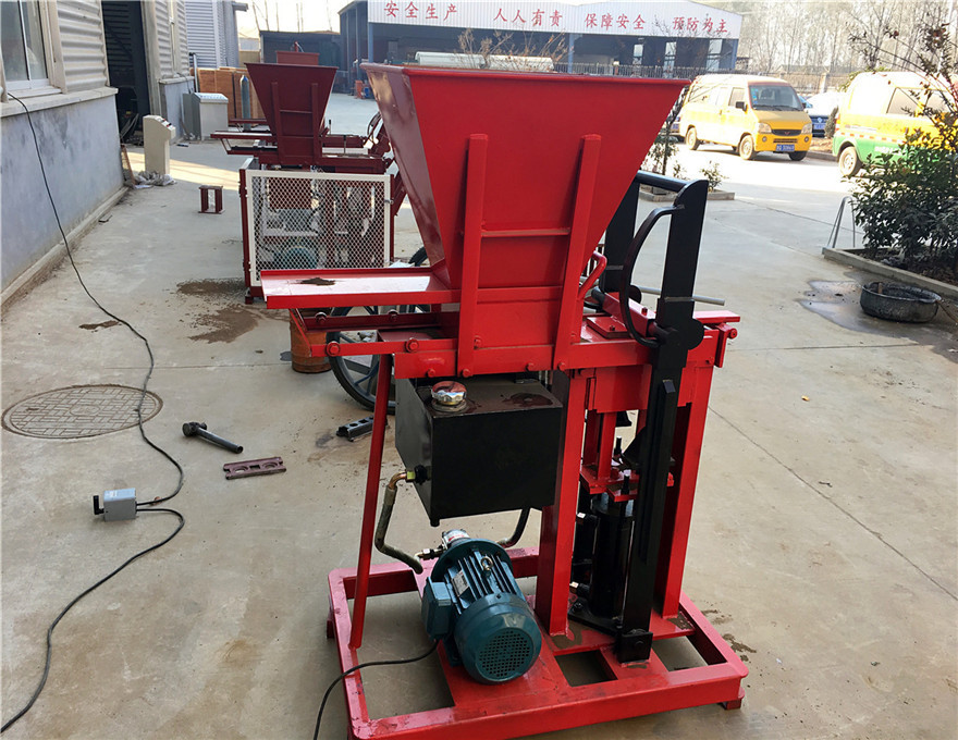 Manual Compressed Earth Block Machine HBY2-15 Cement Interlock Brick Machine/ Manual Fly Ash Brick Making Machine