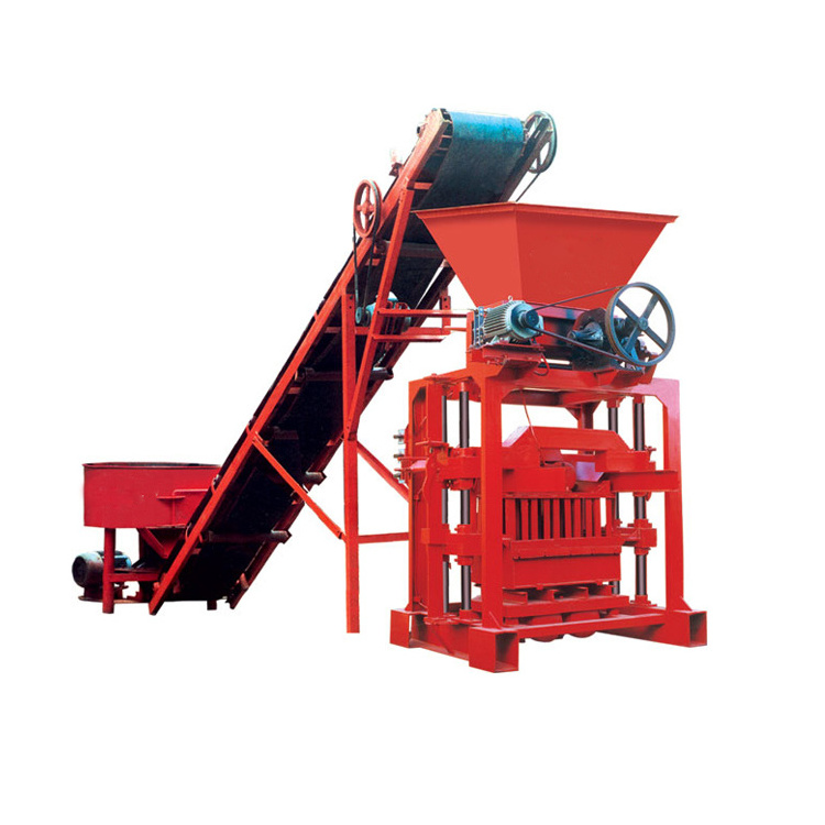 Semi-Automatic Concrete Coal Gangue Vibrated Block Brick Making Machine UK