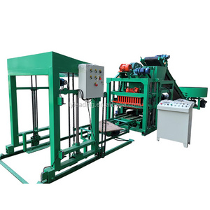 4-25 automatic making machine block making concrete brick production line Hollow