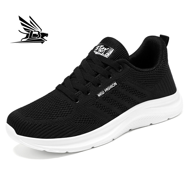 Walking Style Shoes Shows Man Running Court Sneakers Mesh Upper Sport Shoes for Women and Ladies