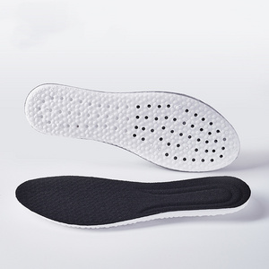 Super soft sports insoles for men and women lightweight porous breathable full cushioned high elastic shock absorbing insoles