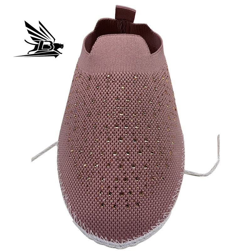 Latest Chinese 3D Fly Woven Mesh Semi-Finished Sports Shoe Vamp Double-Color Breathable Skateboard Shoe Upper