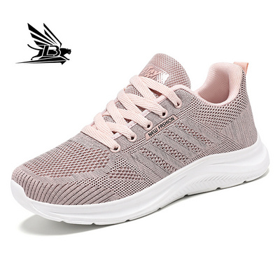 Walking Style Shoes Shows Man Running Court Sneakers Mesh Upper Sport Shoes for Women and Ladies