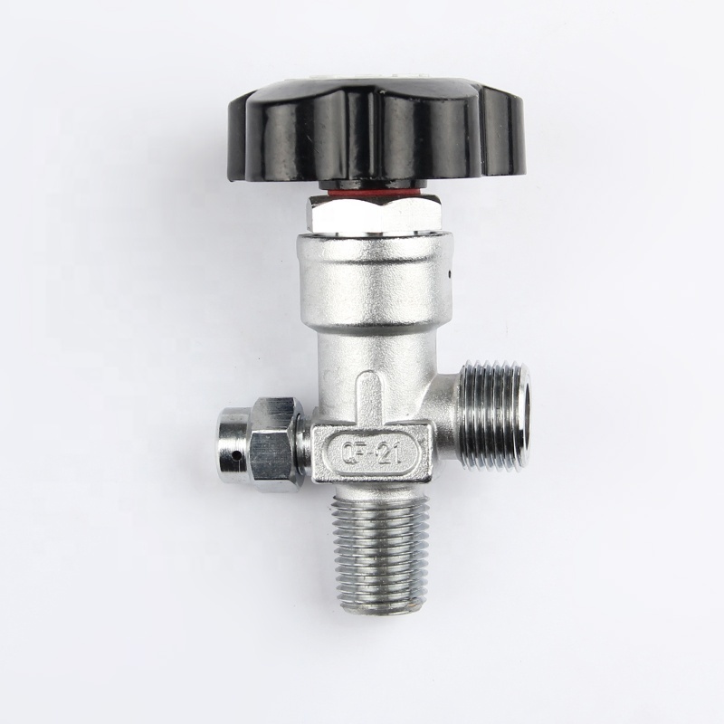 Electroplated High Pressure Seamless Cylinder Valve  QF-21