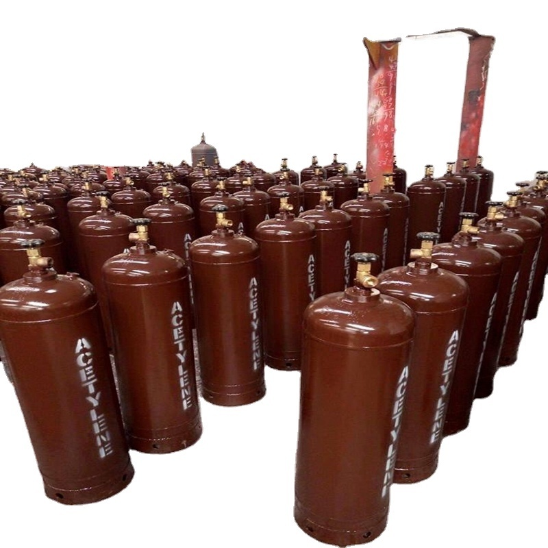 40l acetylene bottle/acetylene gas cylindes