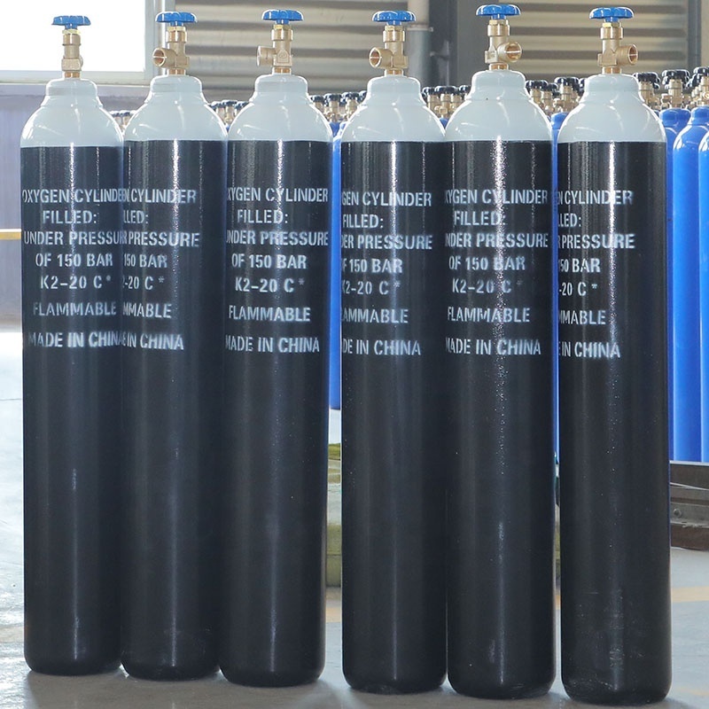 Gas cylinder oxygen cylinder  40L water capacity