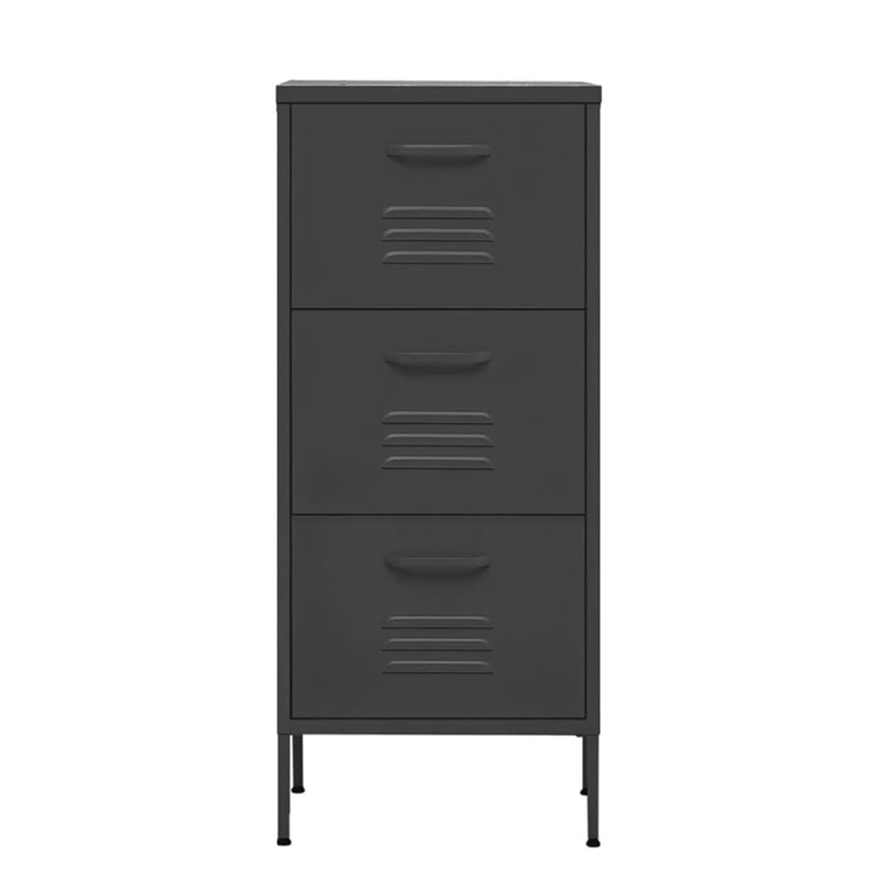 Living Room Metal Small Cabinet Chest Home Bedroom Furniture Steel Key Lock Cupboard With Leg