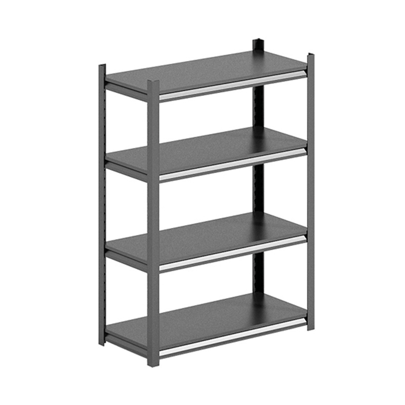 Cheap warehouse use shelves adjustable storage rack home kitchen 4 layer steel metal short racks