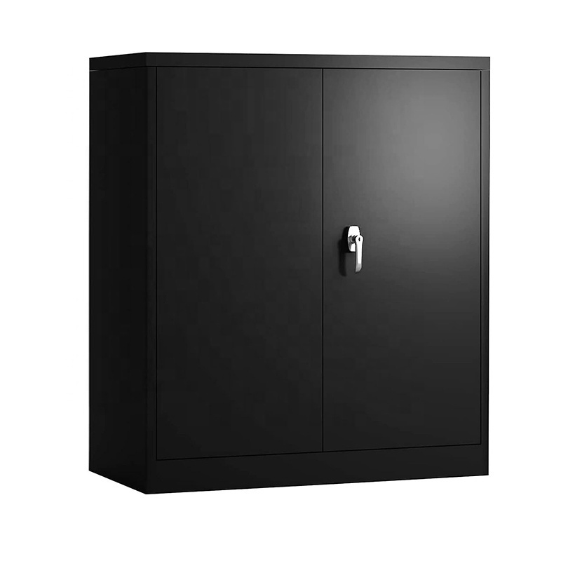 Heavy Duty Metal Storage Cabinet Lockable Steel Cupboard Garage Tool Cabinet With Shelf