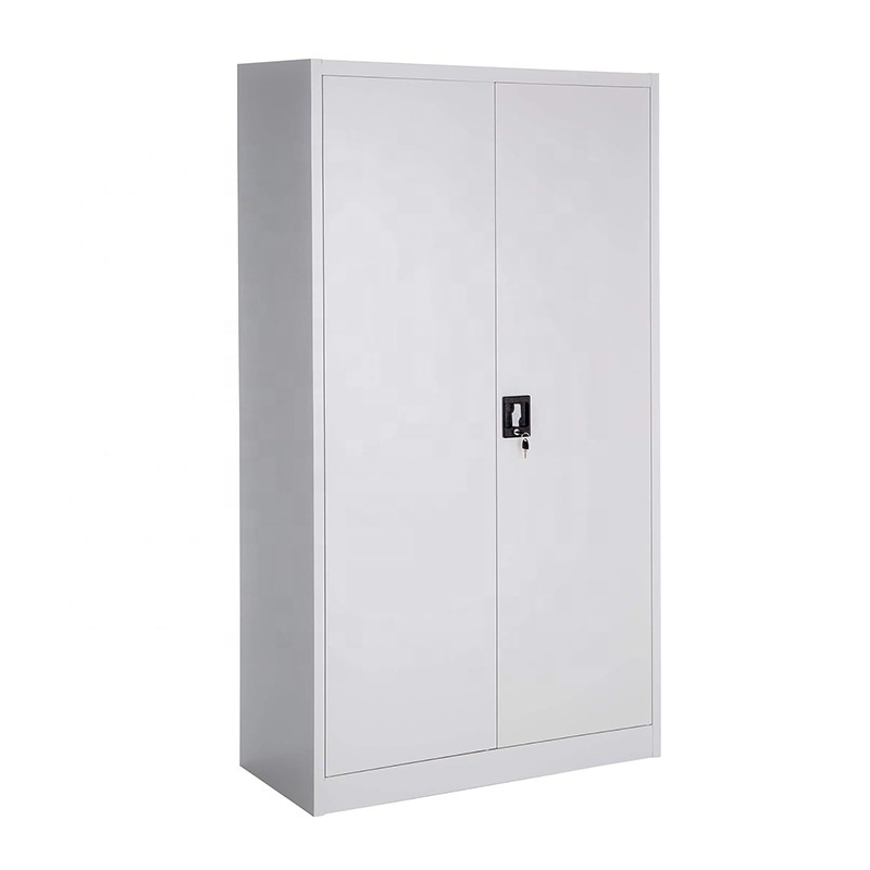 2 Door Metal Storage Cabinet Iron Almirah Manufactures Steel Closet Wardrobe Cupboard with Key