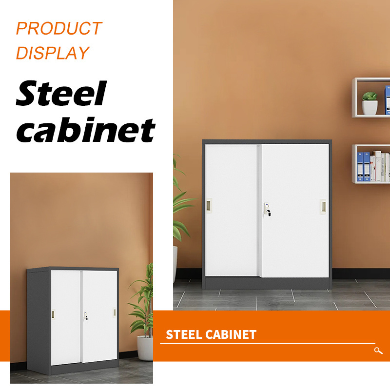 Manufacture Supplier All Steel Storage Cabinet Metal Stationery Cupboards Small Office File Cabinet