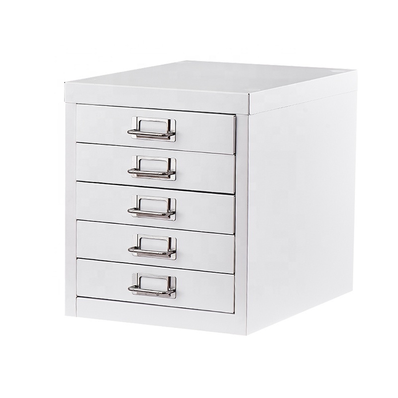 Cheap Mini 5 Drawers Sorting Metal File Storage Cabinet For Office Home