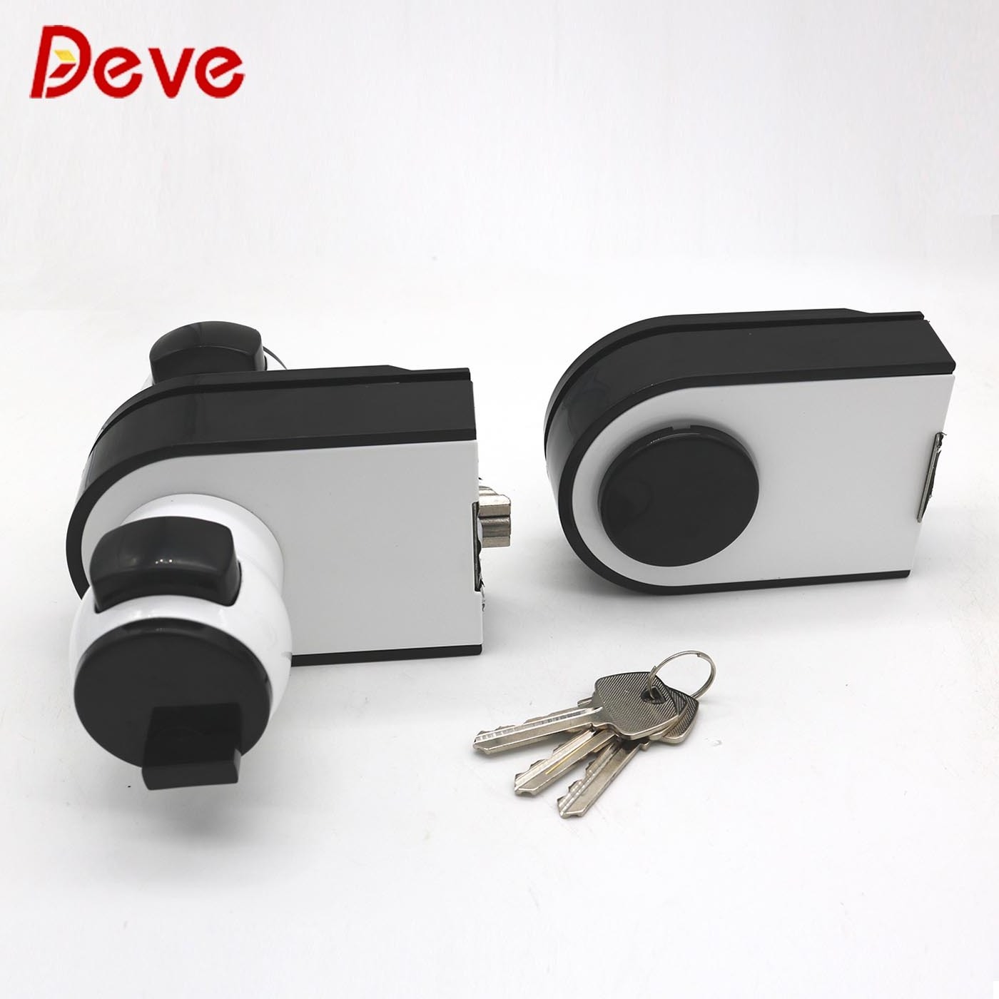 Wholesale Sliding Door Double Side Glass Door Lock Handles Gate Lock Latch