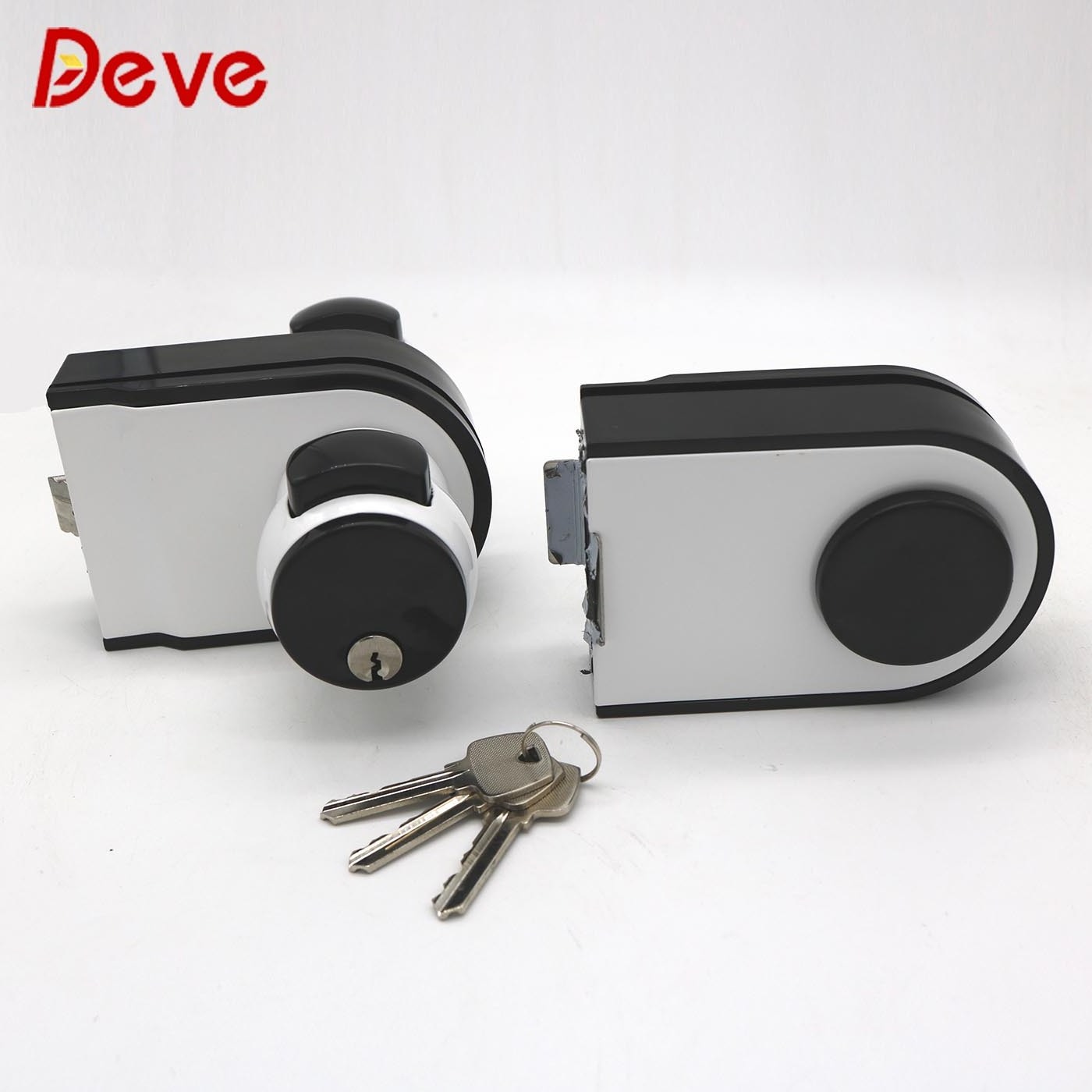 Wholesale Sliding Door Double Side Glass Door Lock Handles Gate Lock Latch