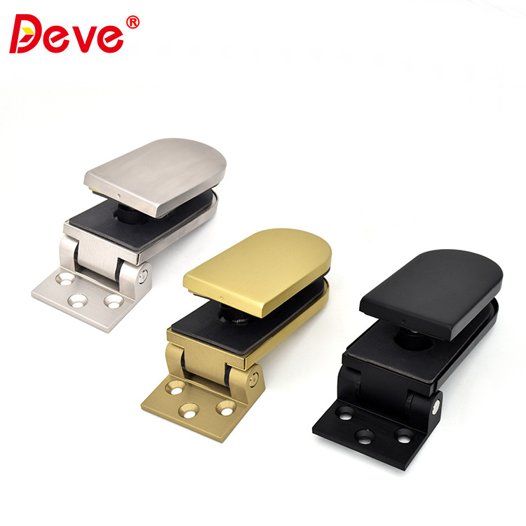 European Style Office Aluminum Frameless Swing Glass Door Pivot Hinge