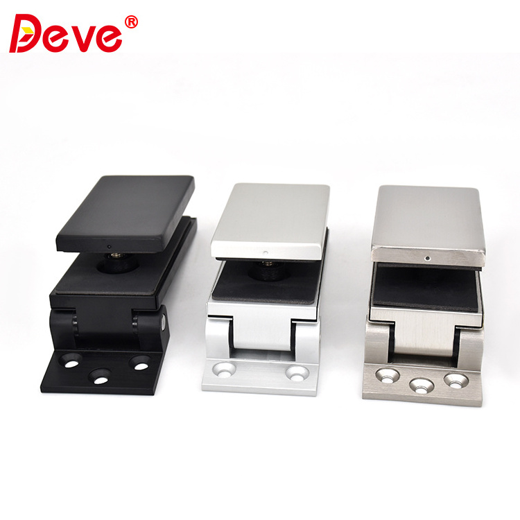 European Style Office Aluminum Frameless Swing Glass Door Pivot Hinge